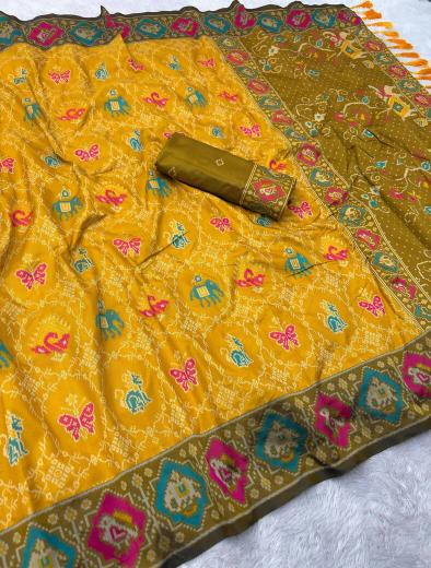 Anupama patola vol-4 sarees manufacturers in surat with price